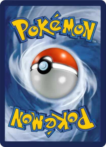 Pokémon card back representing a Crown Zenith pack opening